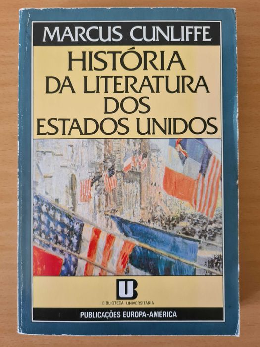Livro "História da Literatura dos estados Unidos" de Marcus Cunliffe