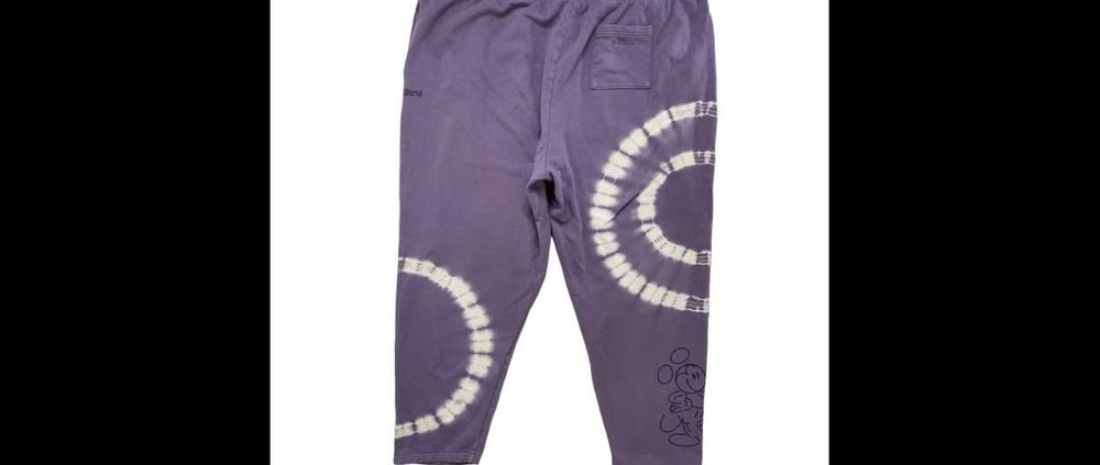 Spodnie dresowe DISNEY Mickey Mouse Cotton Purple Tie Dye roz. XS