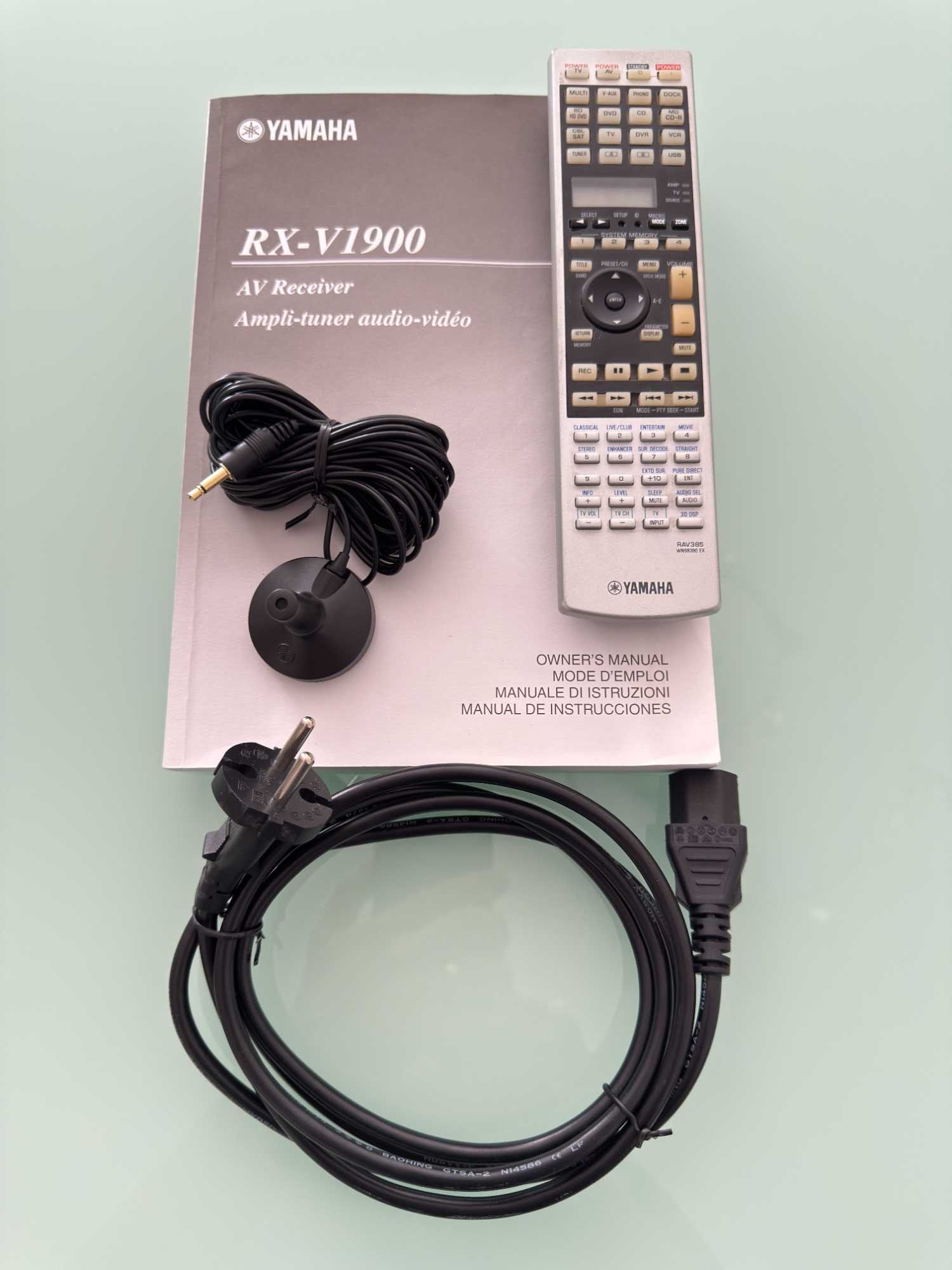 Receptor AV Yamaha RX-V1900 (excelente estado / como novo)
