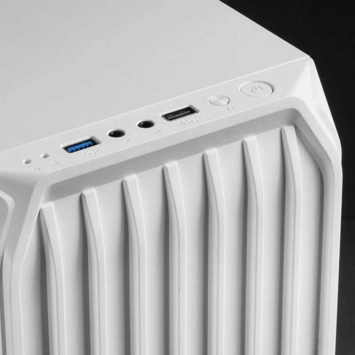 Caixa Mini ATX Mars Gaming branca em ótimo estado