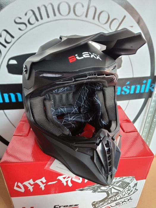 Kask CROSS quad ATV enduro OFF ROAD BLEXX Hom XS S M