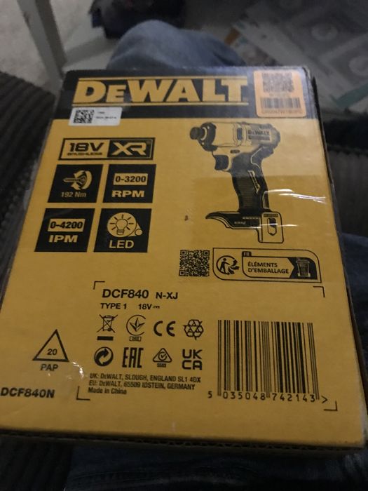 Dewalt DFC849N zakretarka