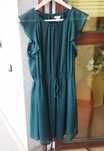 Sukienka H&M 38 elegancka butelkowa zieleń