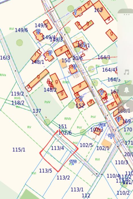 Działka budowlana Niechłód 600m2