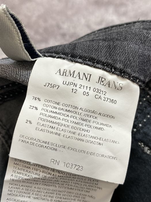 Женские джинсы брюки Armani Jeans Xs/S оригинал серые черные лофт