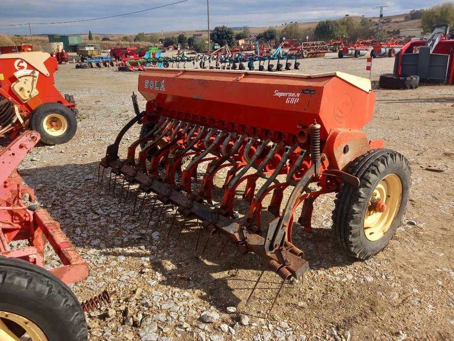 Semeador sola de 17 linhas