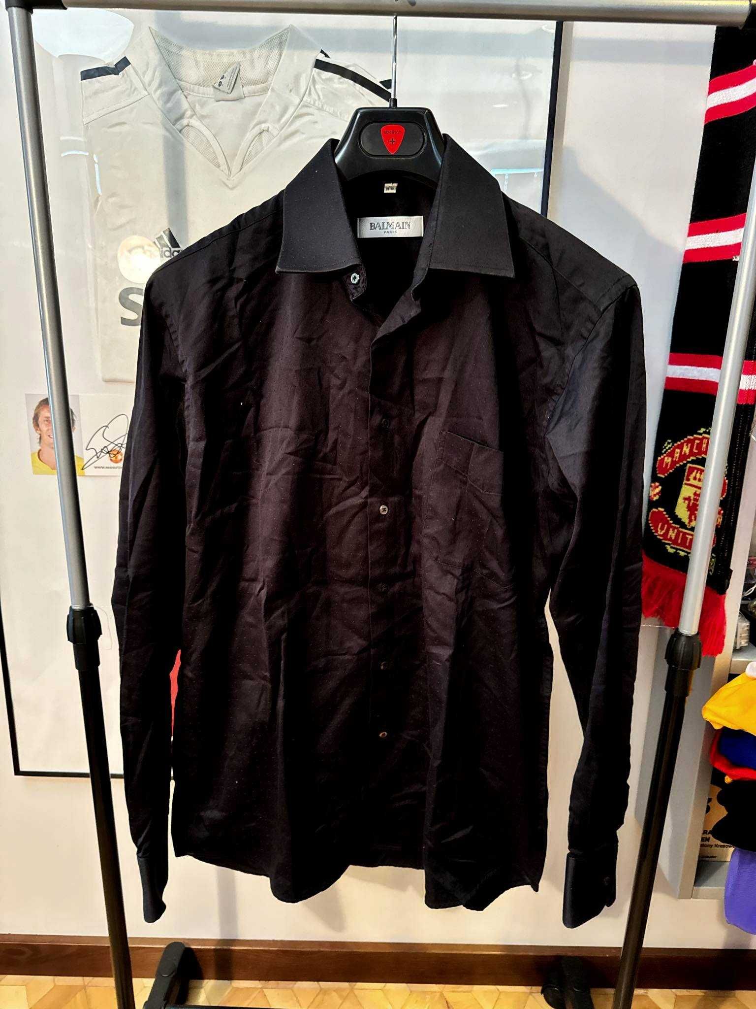 Koszula Balmain Paris czarna M / 39-40