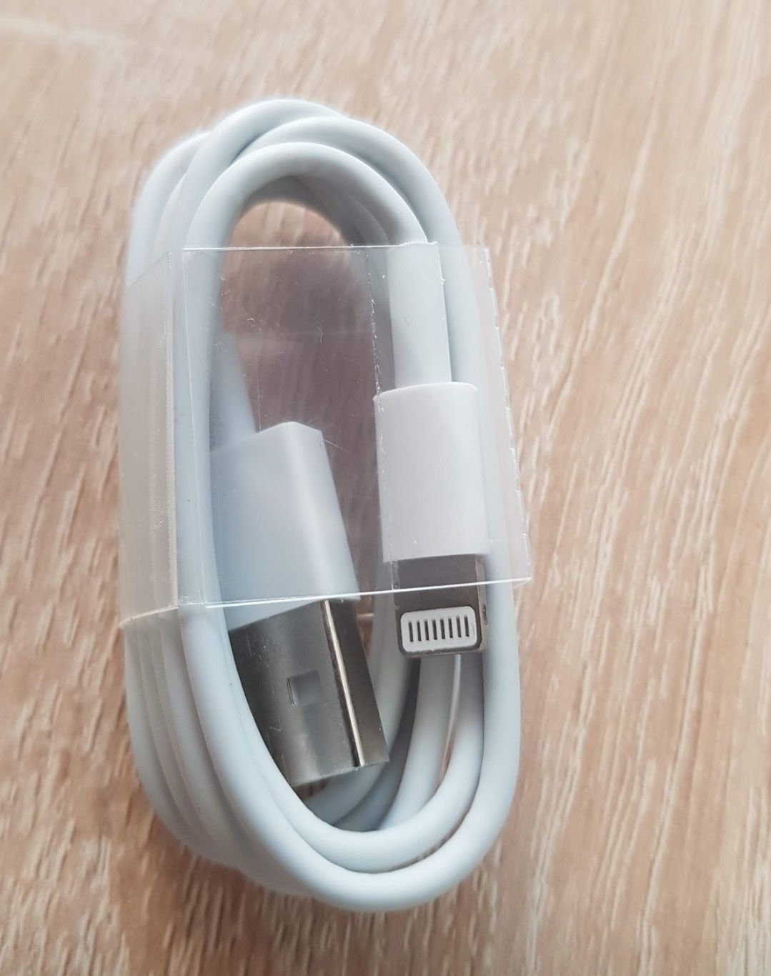 Kabel - USB na Lightning - Iphone 5/SE/6/6S/7/8/X 1 Metr BIAŁY