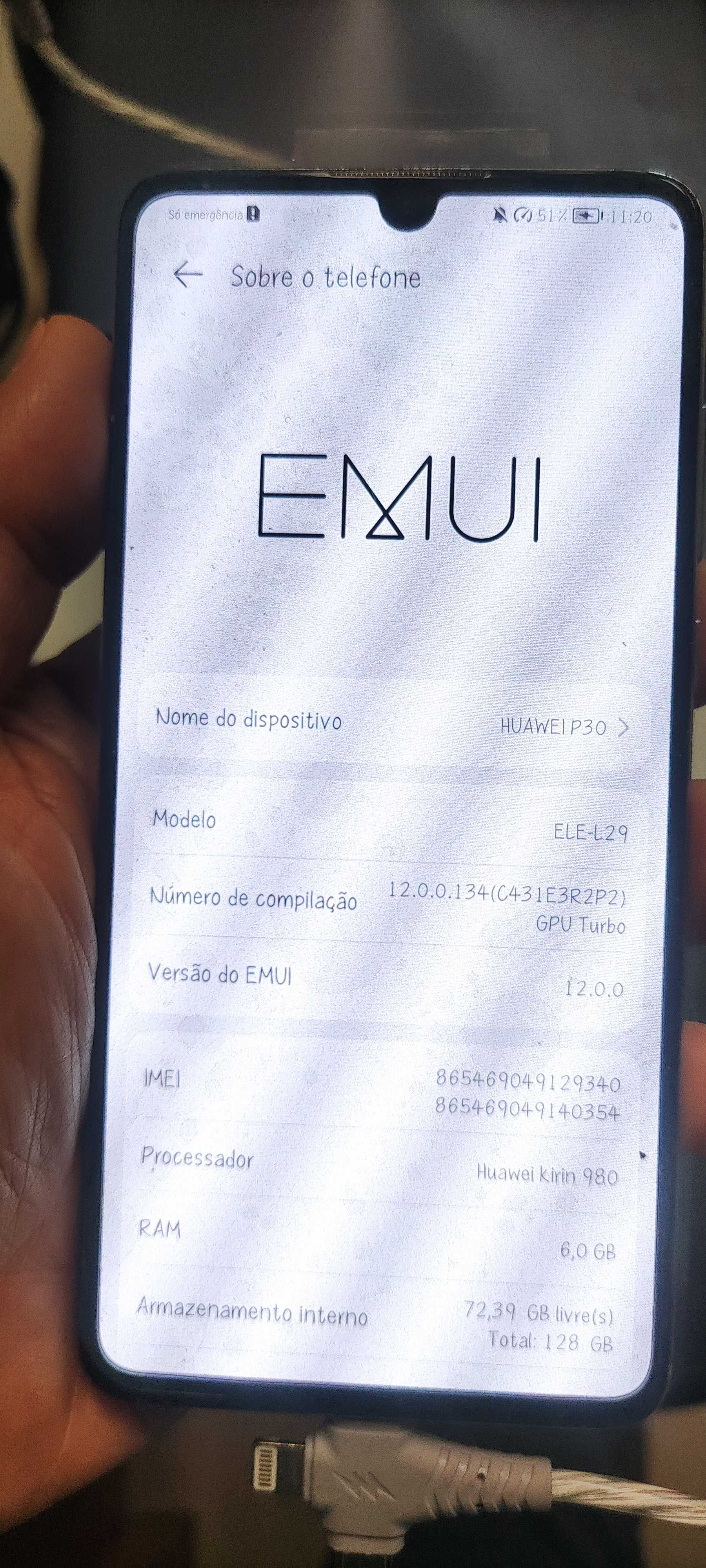 Ecrã para Huawei P30 (Novo)