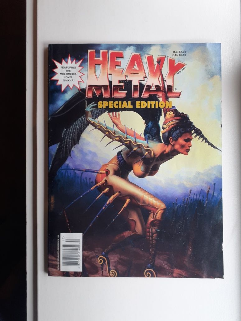 Heavy metal ilustrated magazine, dec. 1996