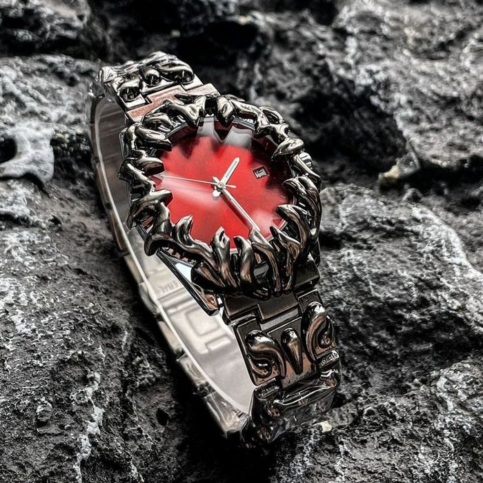 Годинник Alabaster Psychodelic Red Pintime