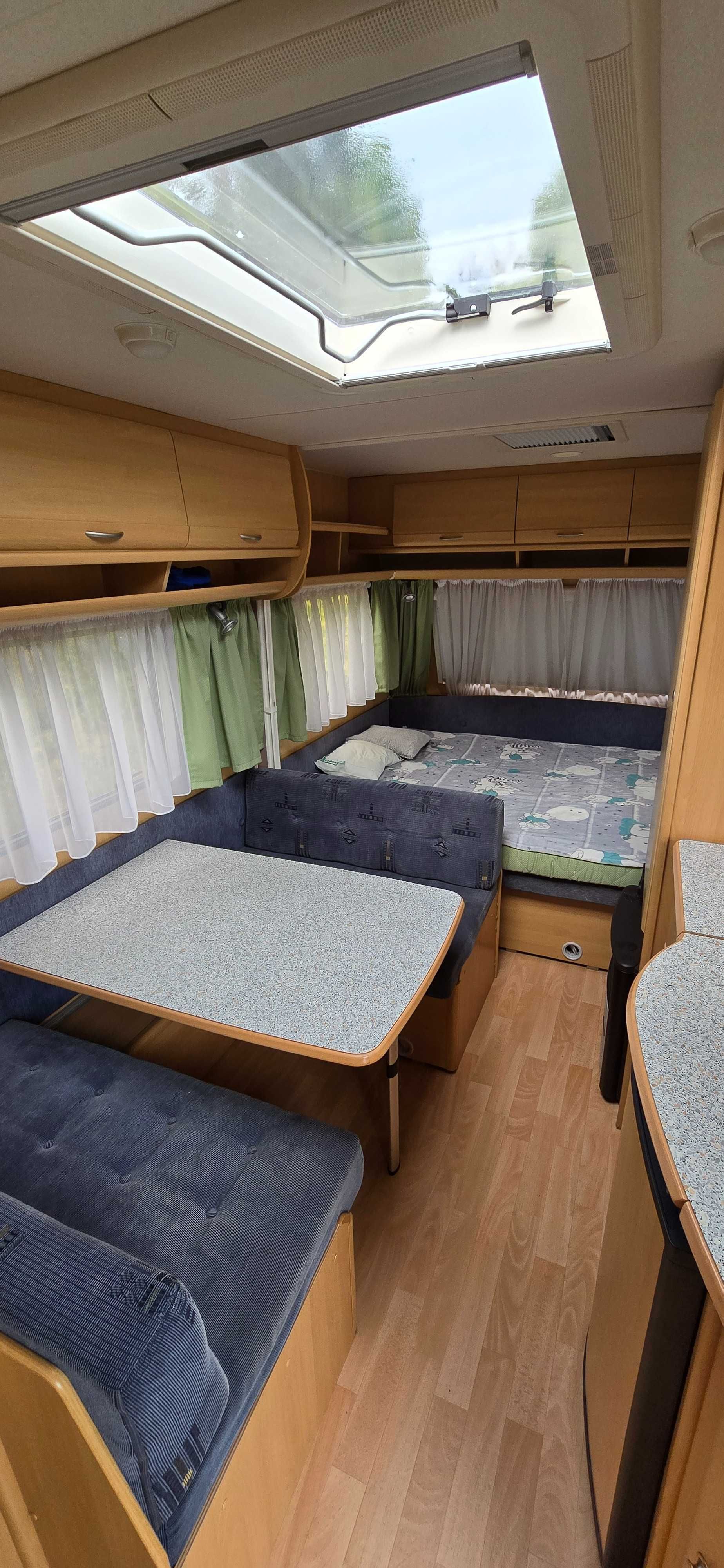 Przyczepa Kempingowa Dethleffs Camper 560, Pietrowe Łóżka, super Stan!