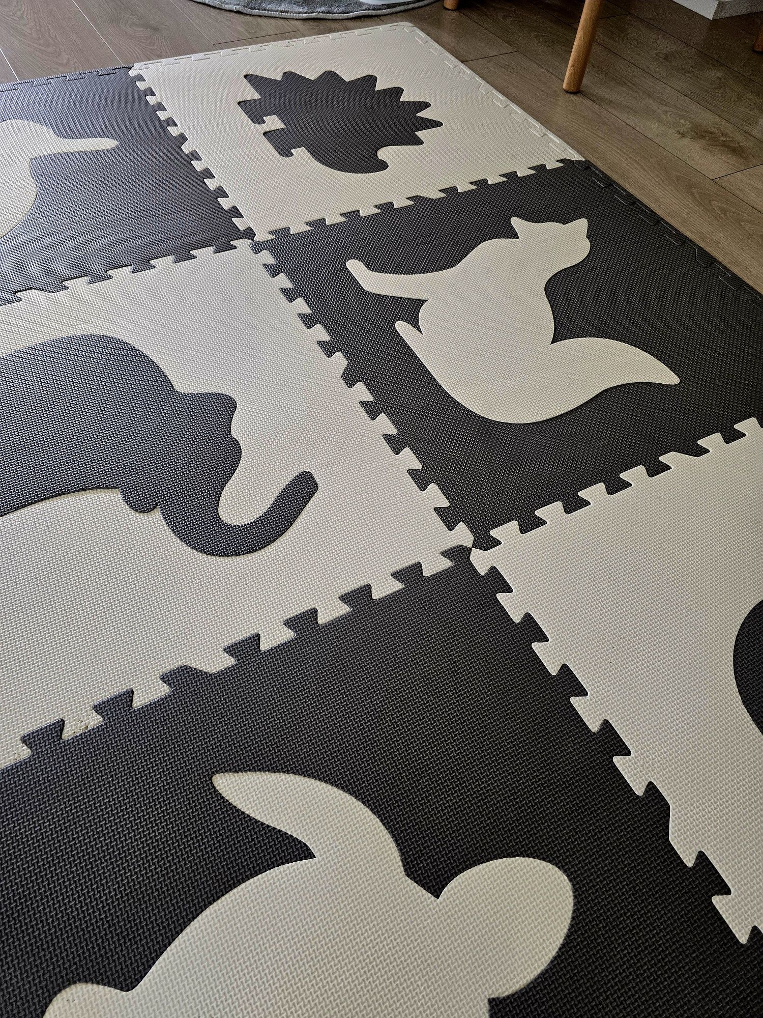 Puzzle podłogowe piankowe dziecięce nowe duze.