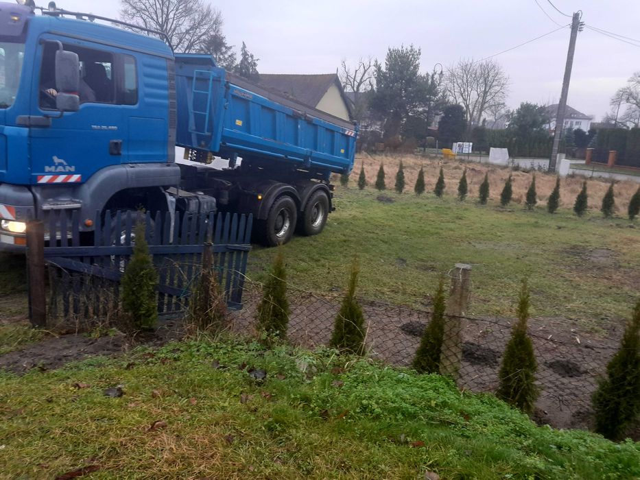 gruz z kruszarki ,gruz mielony ,rozbiórki wyburzania transport kop-ład