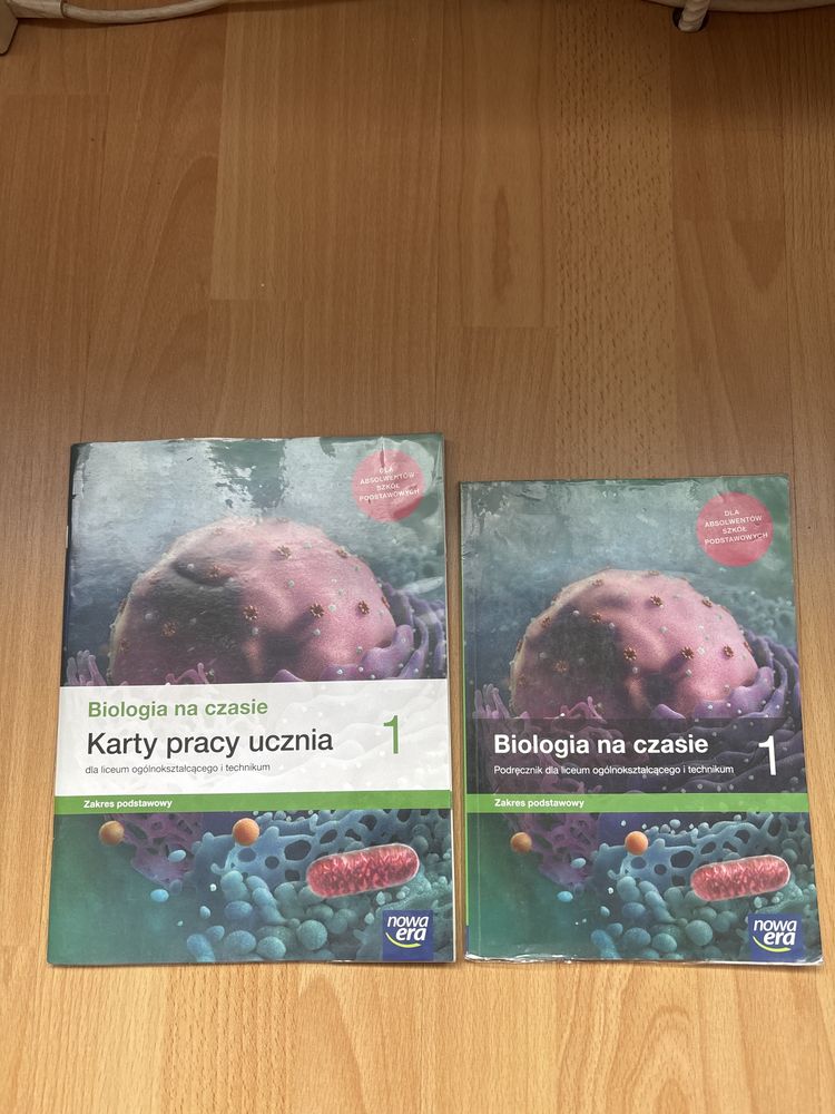 Podręcznik + karty pracy Biologia na czasie 1
