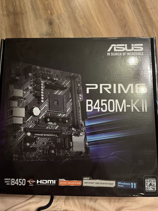 Материнская плата ASUS PRIME B450M‑K II