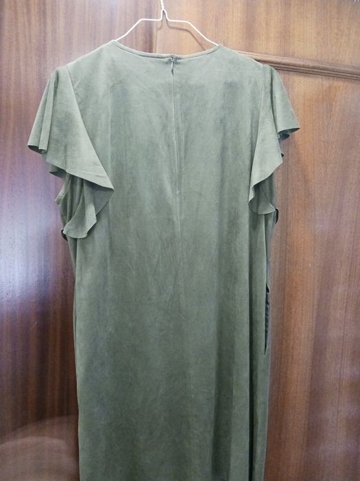 Vestido  casual  em verde