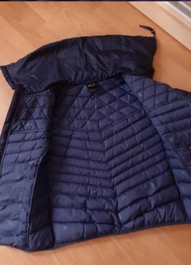 шикарний пуховик бренду jack wolfskin richmond hill jacket р. M-L