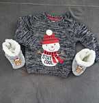 Sweter i kapcie C&A