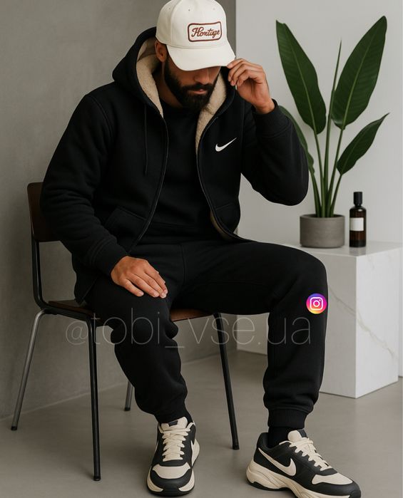 ТЕПЛИЙ‼️ Костюм на овчині чоловічий/мужской спортивний зимовий