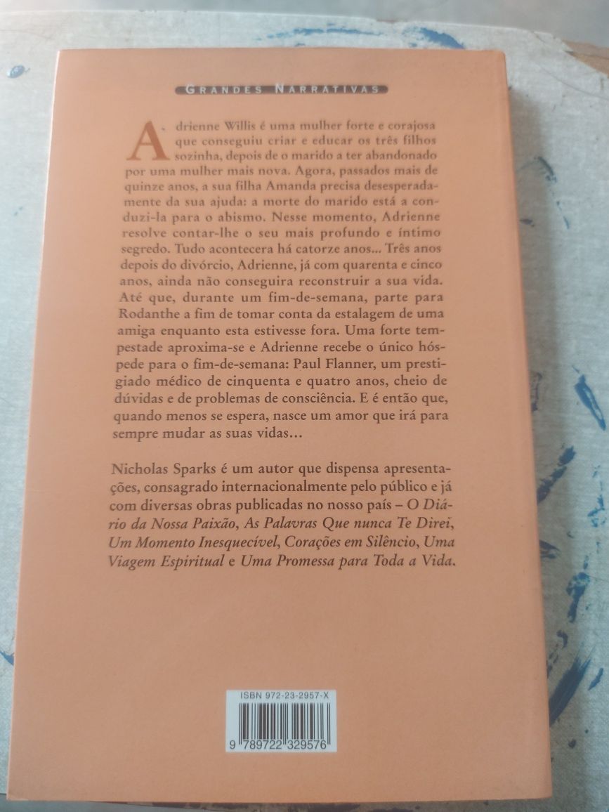 Livro O sorriso das estrelas.