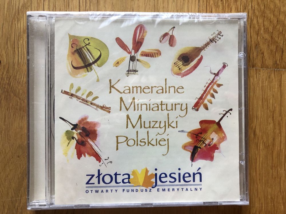 Płyta CD - „Kameralne Miniatury Muzyki Polskiej” - NOWA/NIEROZPAKOWANA