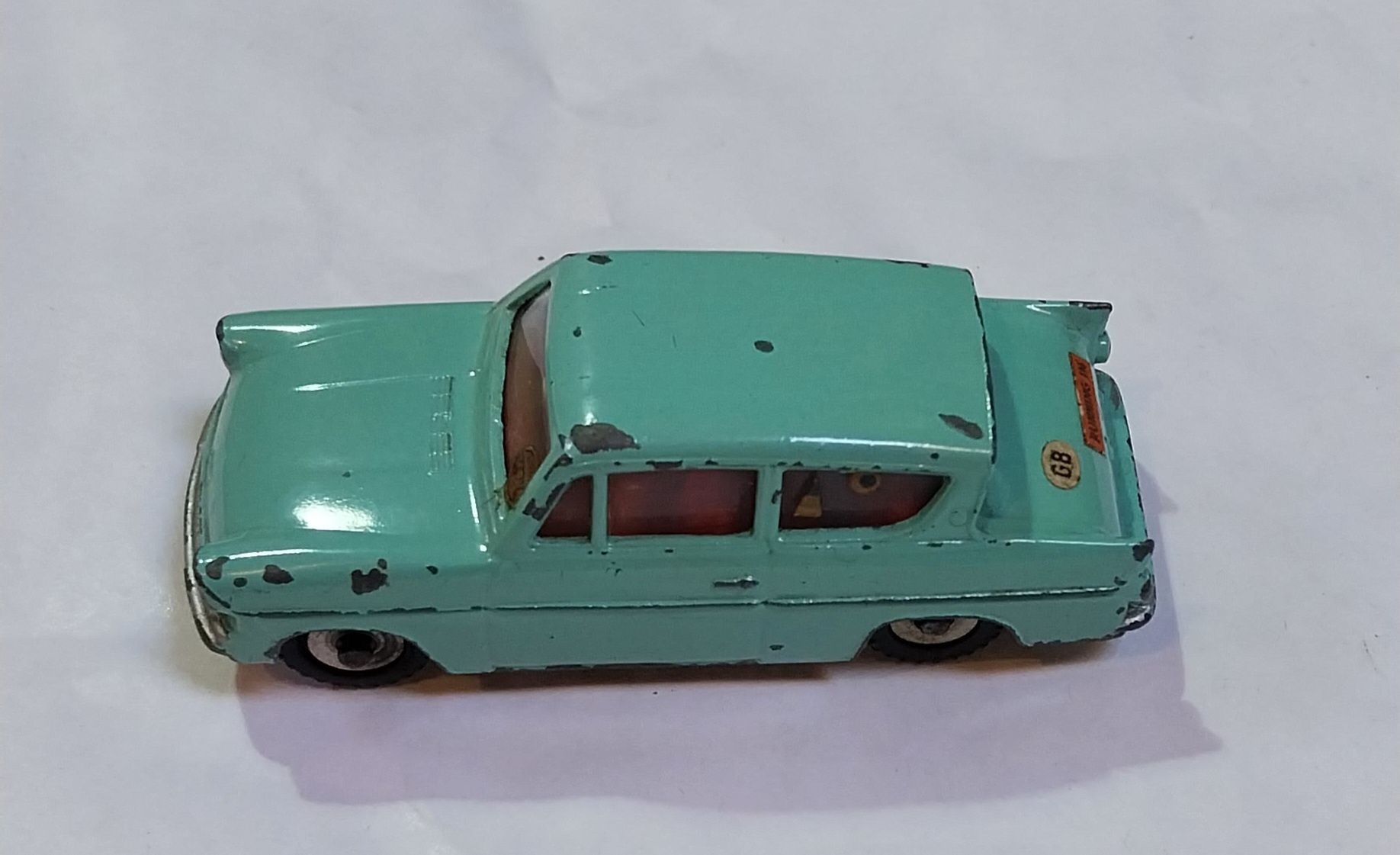 Miniatura antiga Dinky Toys Ford Anglia