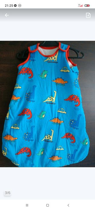 3. Śpiworek dziecięcy cieplutki milutki 2.5 tog rozmiar 0-6 miesięcy