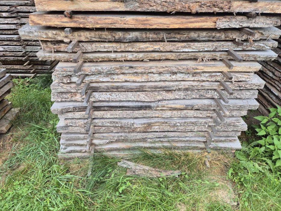 Tarcica dębowa sezonowana 52 mm, deski 30 mm