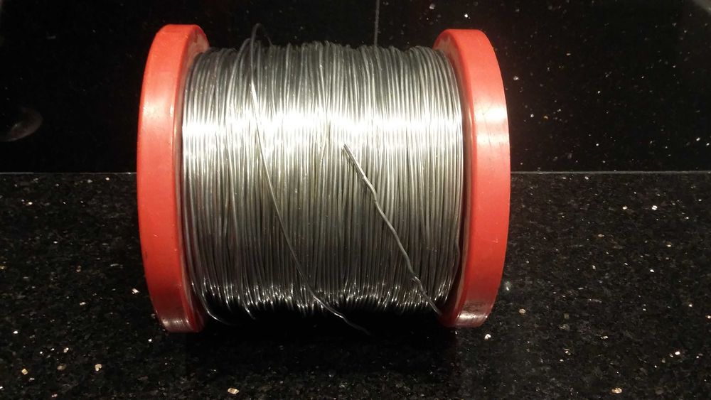 Drut do lutowania miękkiego spoiwo CYNA 2mm 90g 4 metry
