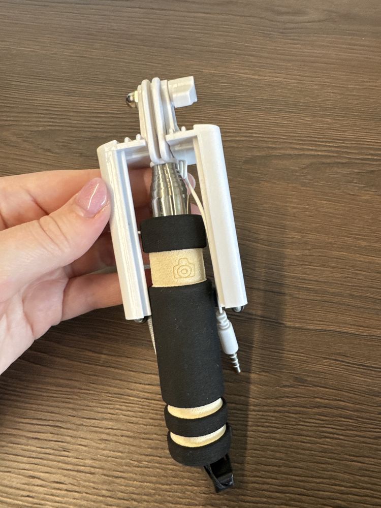 Monopod Selfie Stick Kijek Z Kablem Monopod Kij