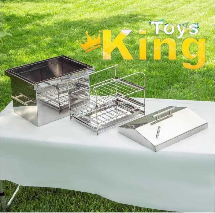 Коптильня НЕРЖАВІЙКА (AISI 430) з Гідрозатвором | Наложений платіж