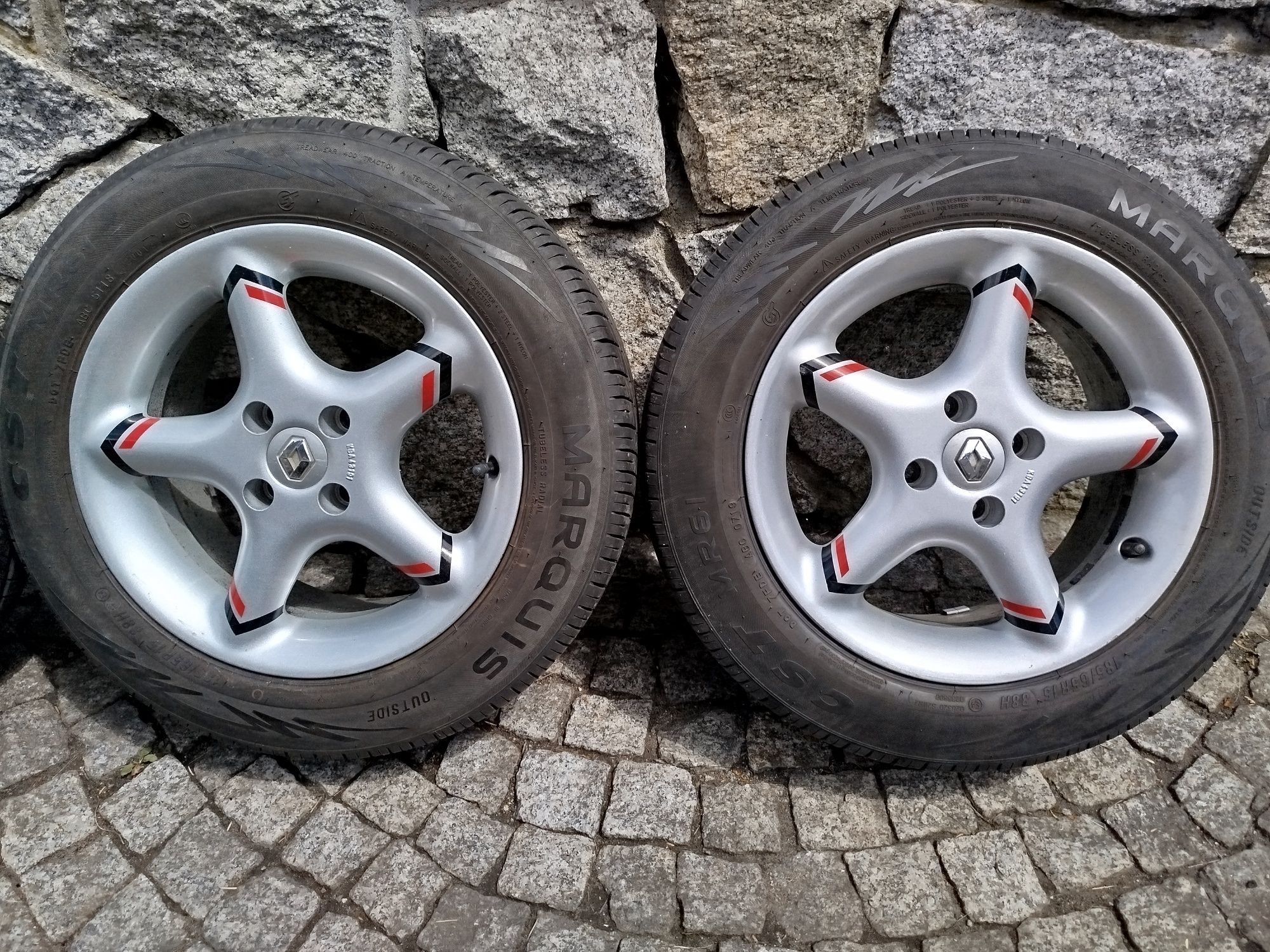 RENAULT DACIA Koła alufelgi 4x100 R15 185/65 R15