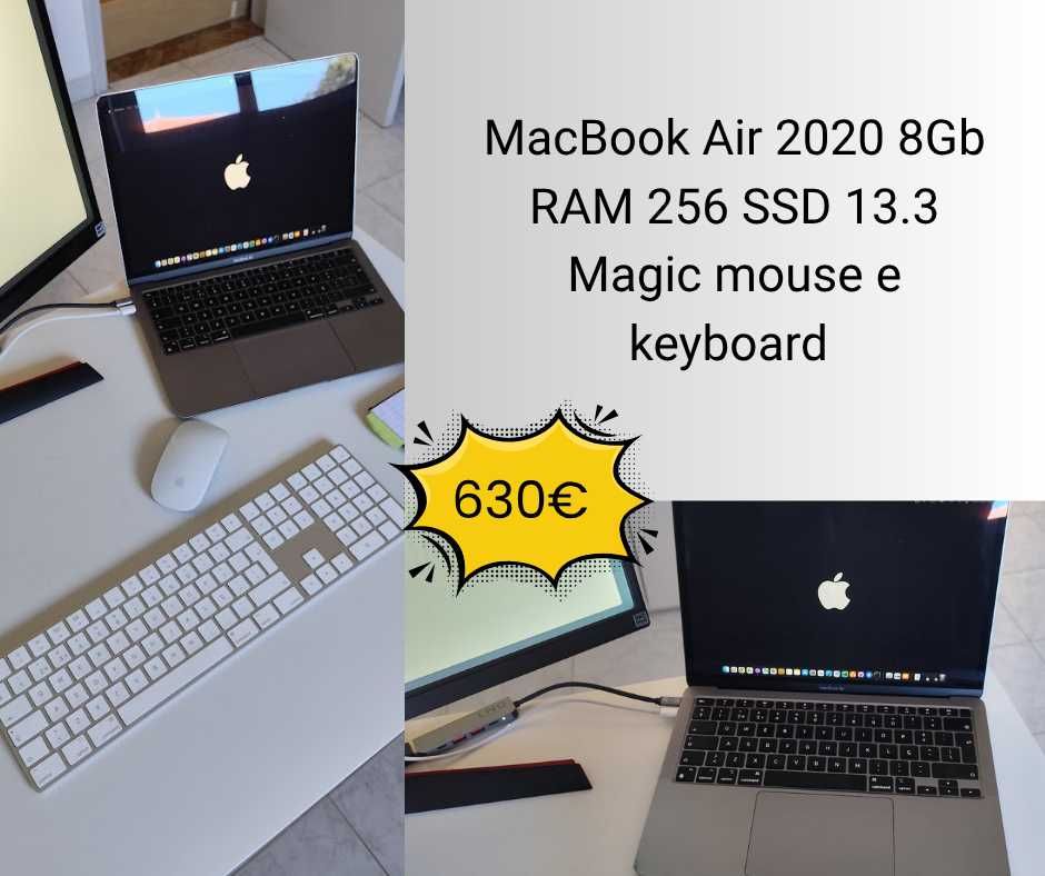 MacBook Air 2020 8Gb RAM 256 SSD 13.3