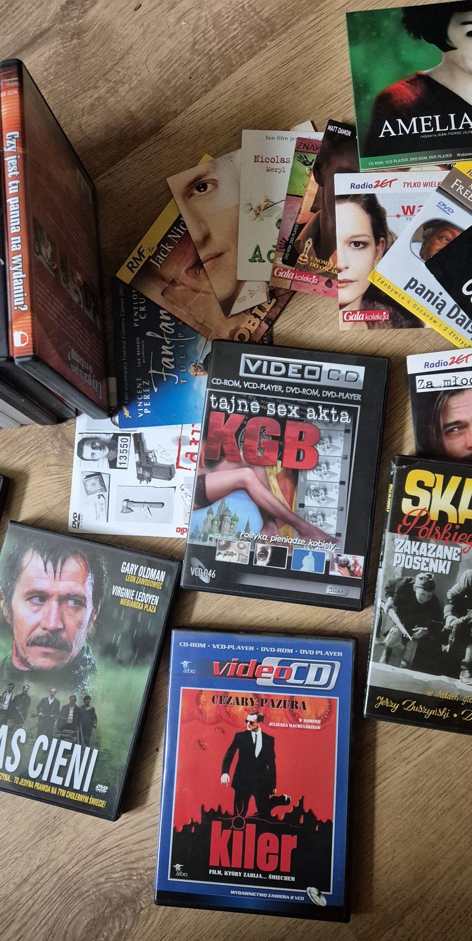 Zestaw filmów DVD