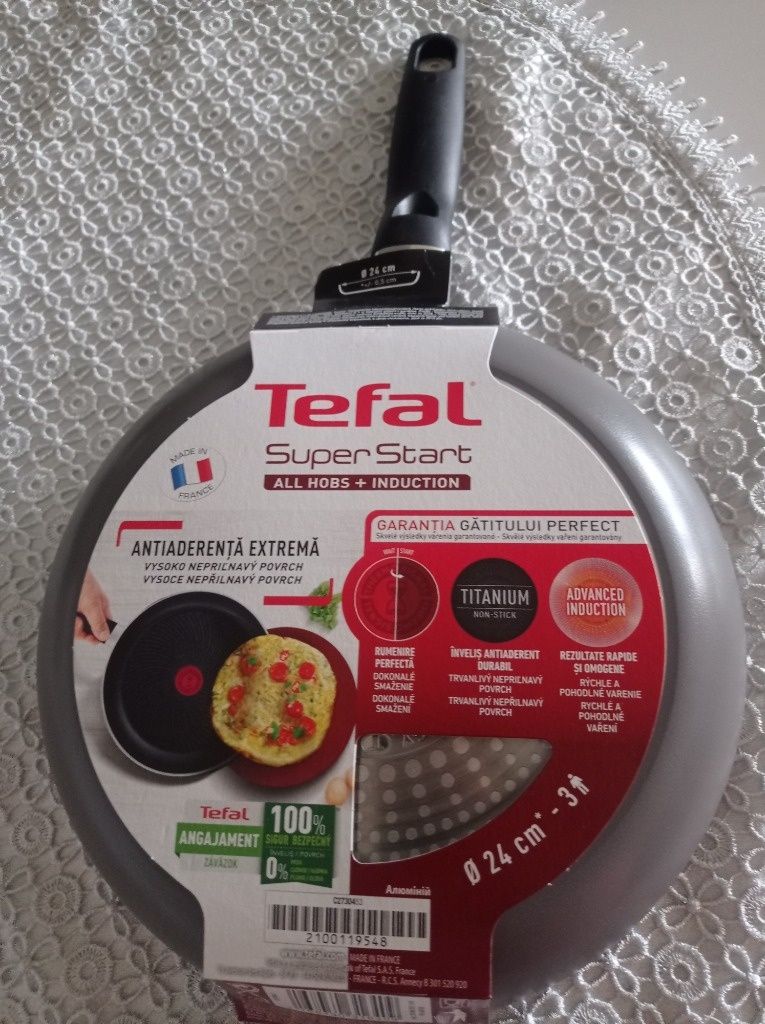 NOWA patelnia Tefal super start 24 cm