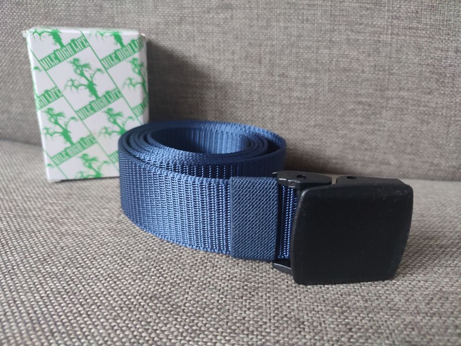 Nylonowy pasek tkany nowy oryginalnie zapakowany okazja na prezent