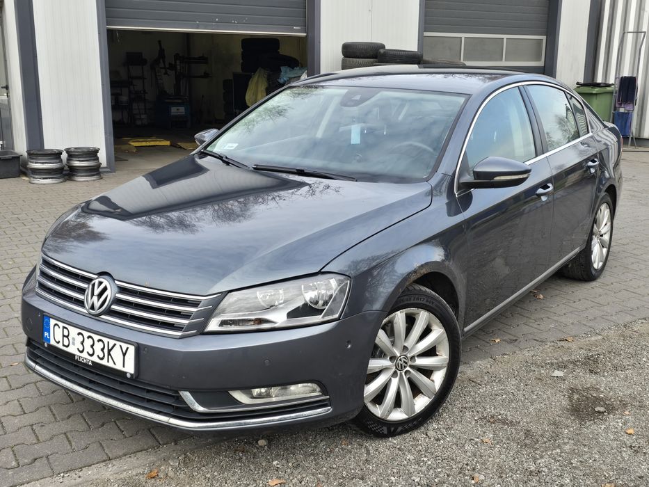 Volkswagen Passat B7 2.0 TDi 140km 2012r Skrzynia Automat DSG