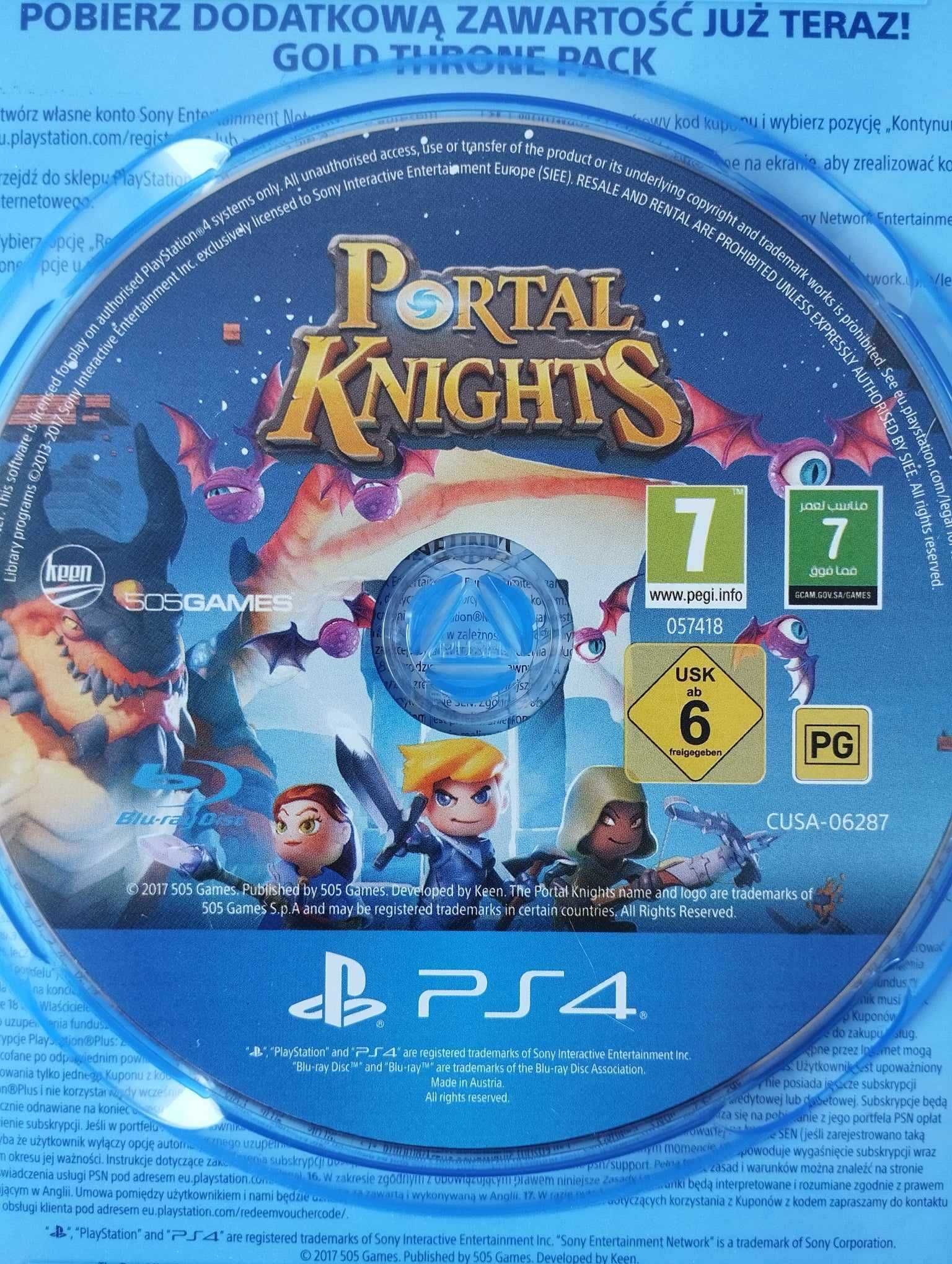 Gra Portal Knights Polska Wersja PS4/PS5 Playstation