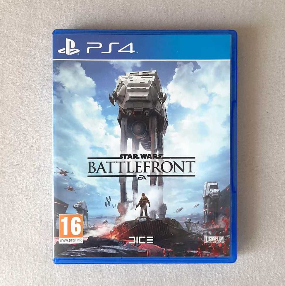 Диск с видео игрой "Star Wars: Battlefront" (PS4)