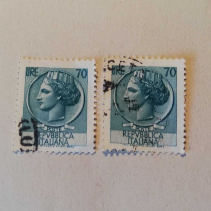 Selos italianos "Siracusana" muito raros - estado: impecáveis - desde: