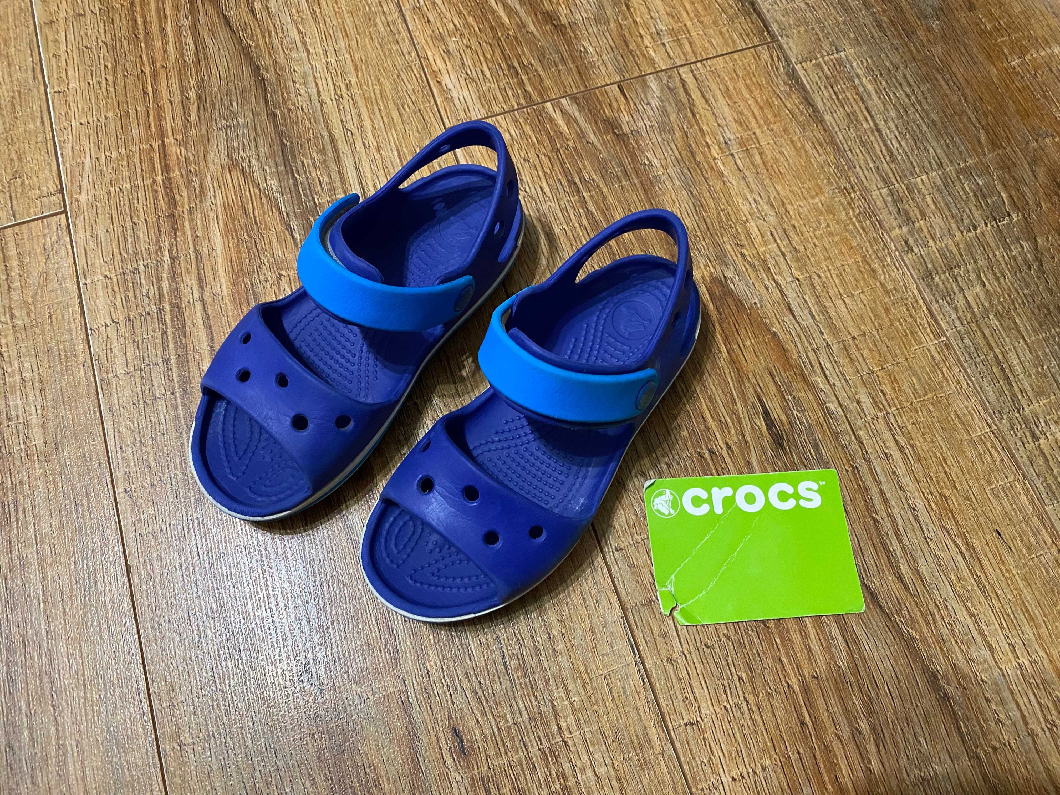Crocs шлепки босоножки сандали детские сабо Кроксы р.28 С-12