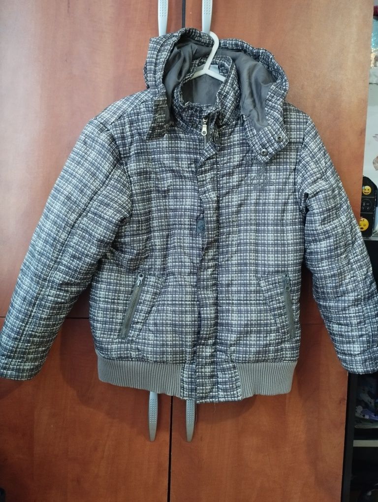 Kurtka zimowa chłopięca 140cm