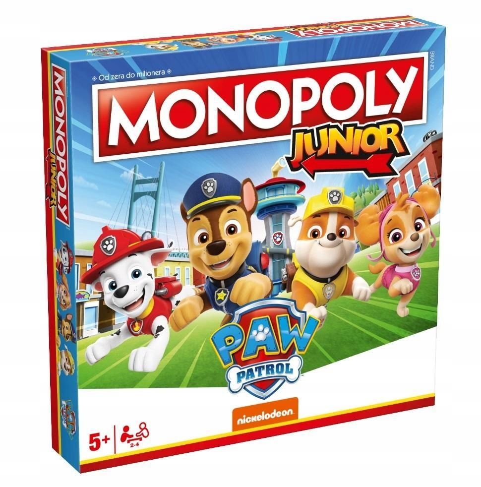 Monopoly Junior Psi Patrol, Winning Moves