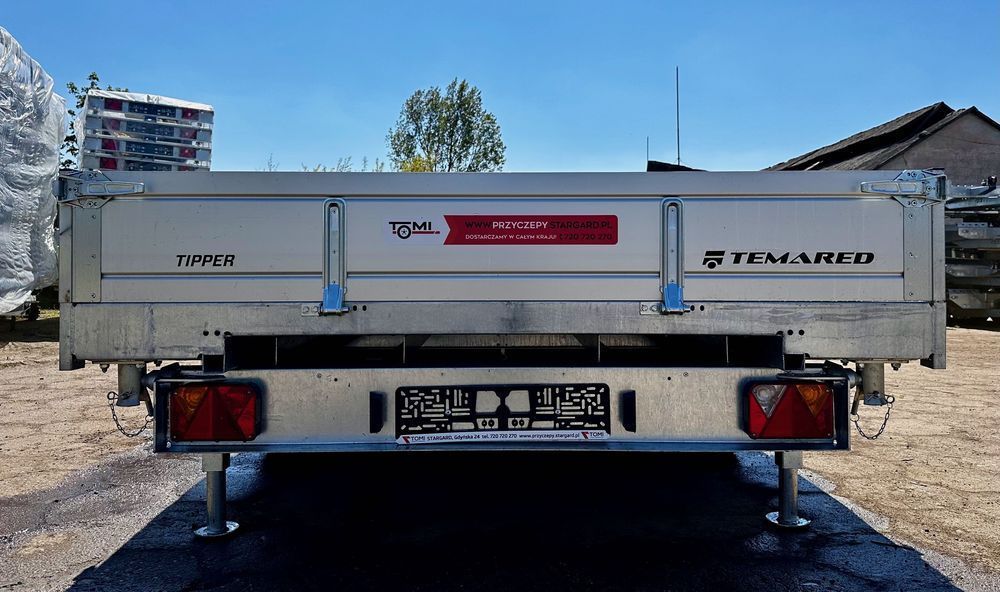 Przyczepa wywrotka elektryczna TEMARED TIPPER 400x200 mocna leasing