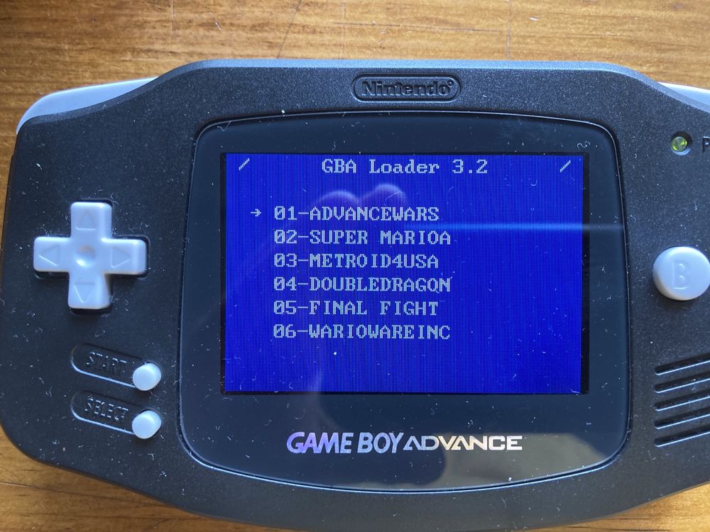 Flash 2 Advance Flashcart 256mb para Game boy Advance