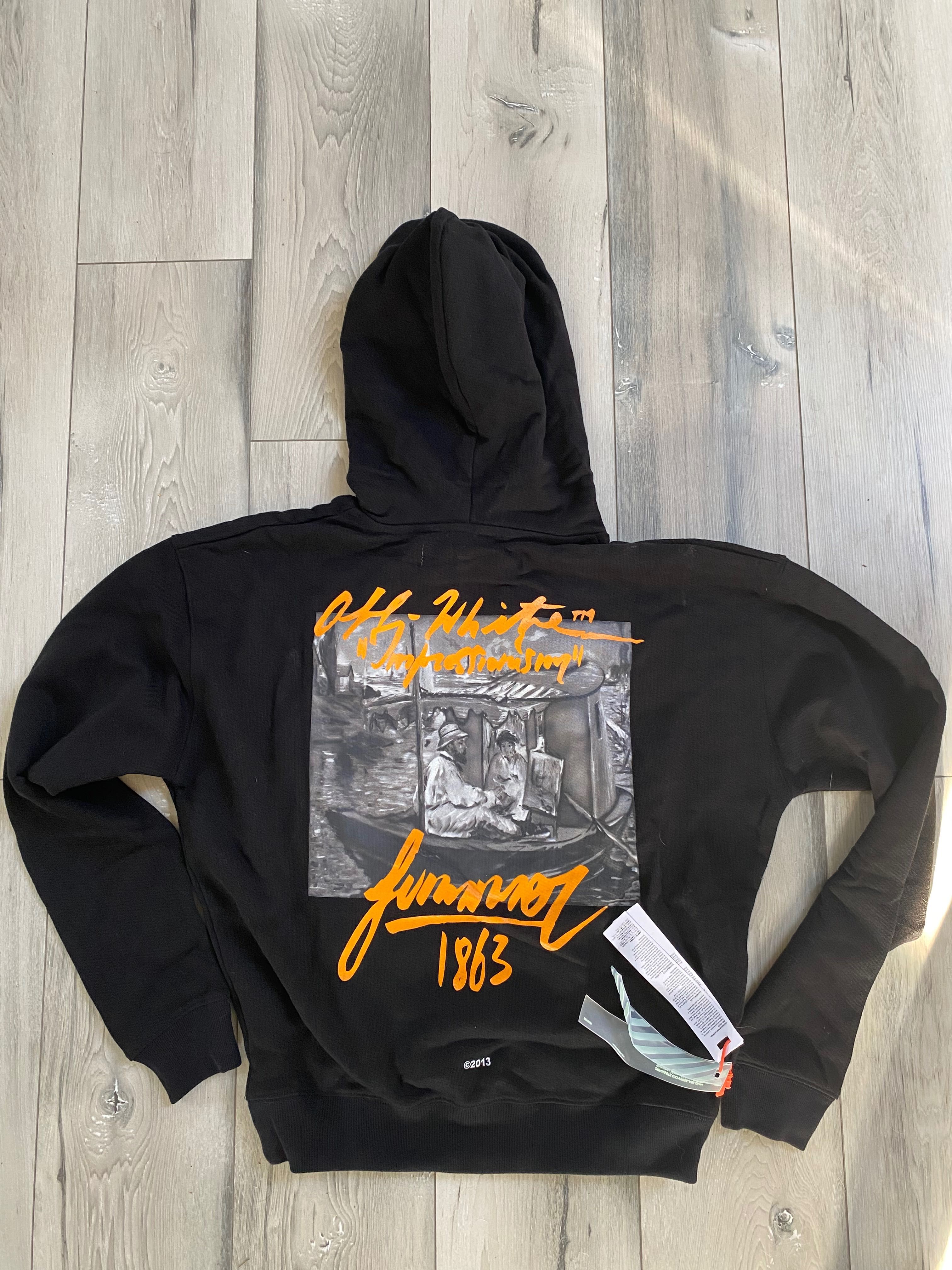 Off-White Summer Graphic Print Hoodie