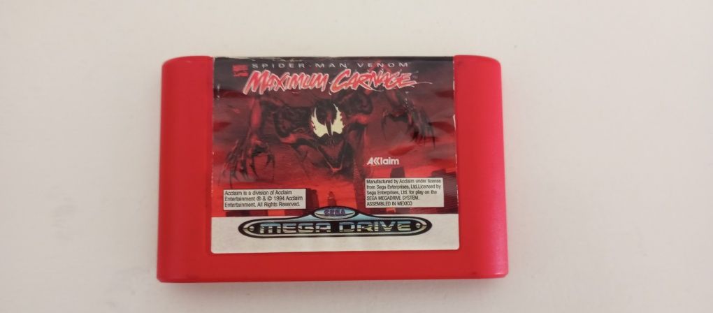 Maximum carnage sega mega drive