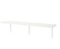 Półki nowe białe IKEA BERGSHULT / TOMTHULT 120x20 cm