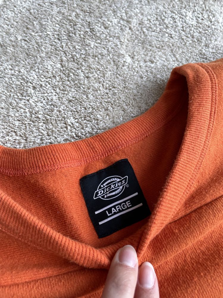 Pomarańczowa bluza / koszulka męska Dickies
